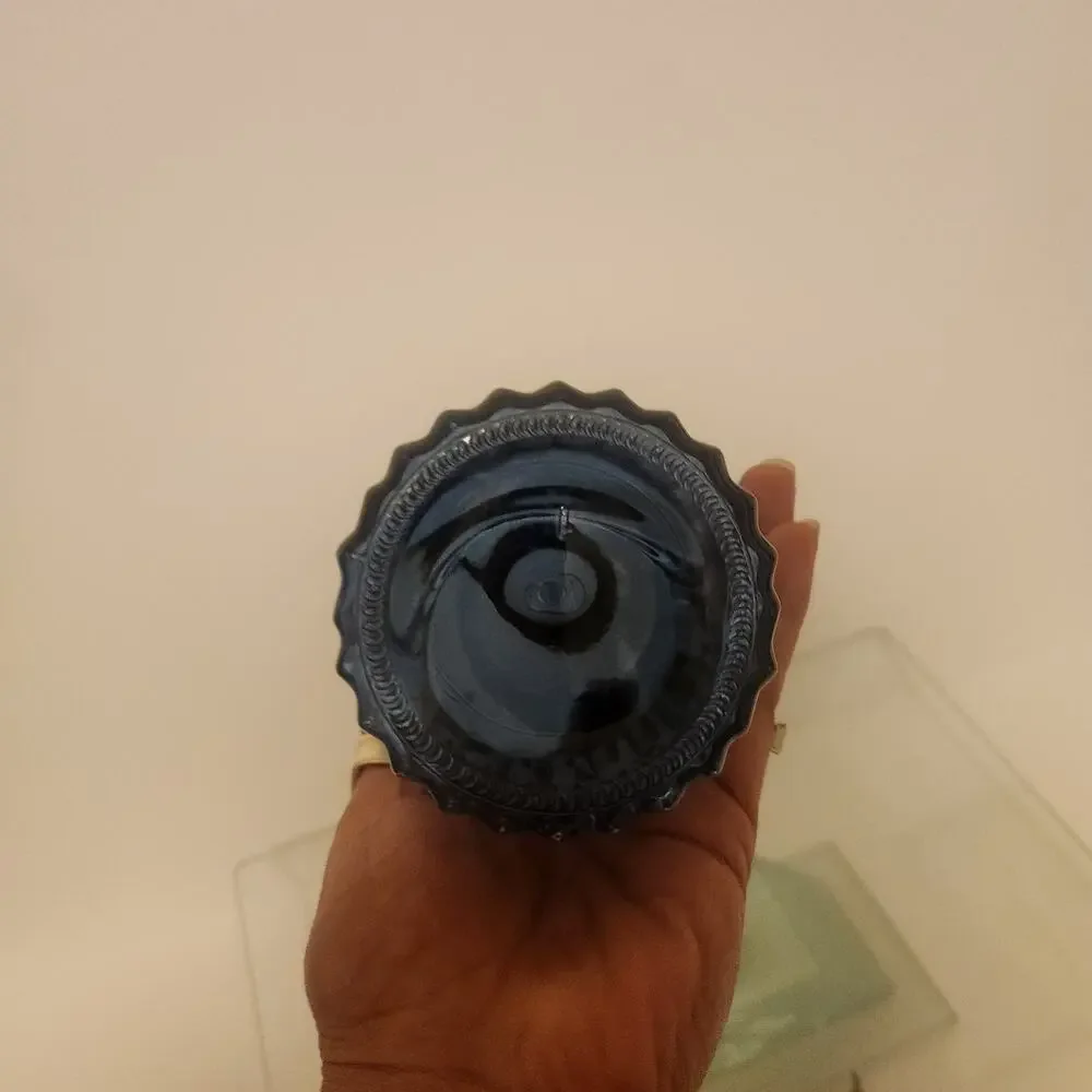 Glass Soap Dispenser Ribbed